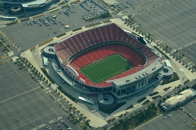 Arrowhead Stadium in Kansas City, MO