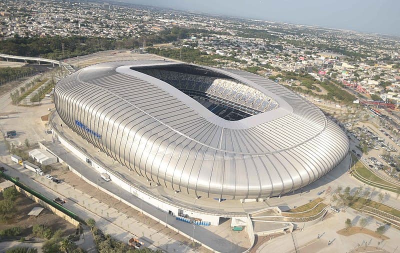 Estadio BBVA in Guadalupe, NL