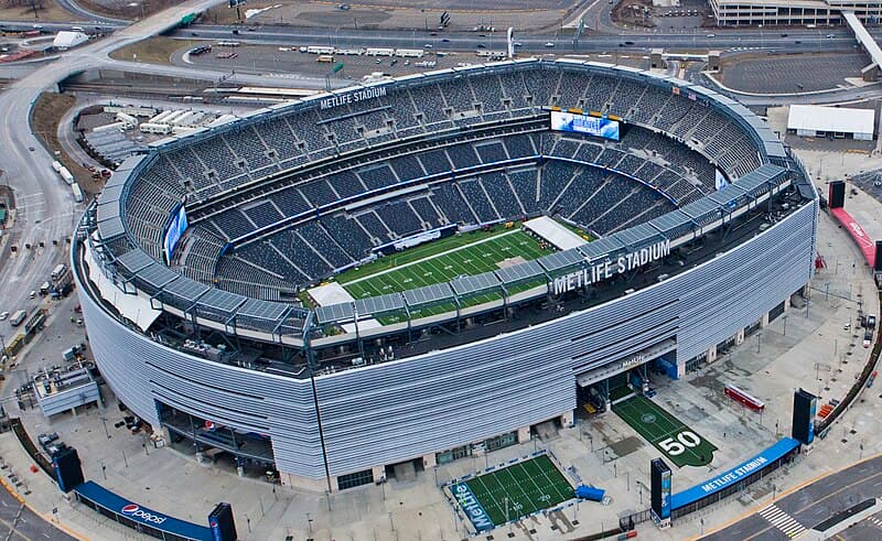 MetLife Stadium in East Rutherford, NJ